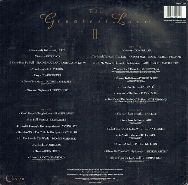 the greatest love 2 | various artists