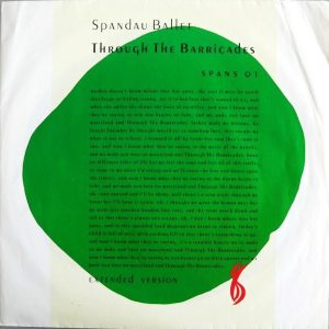 spandau ballet through the barricades