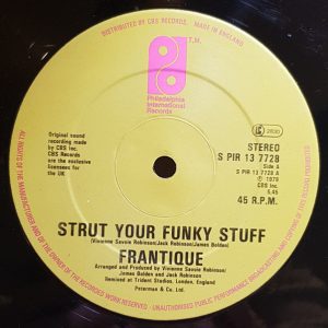 frantique strut your funky stuff