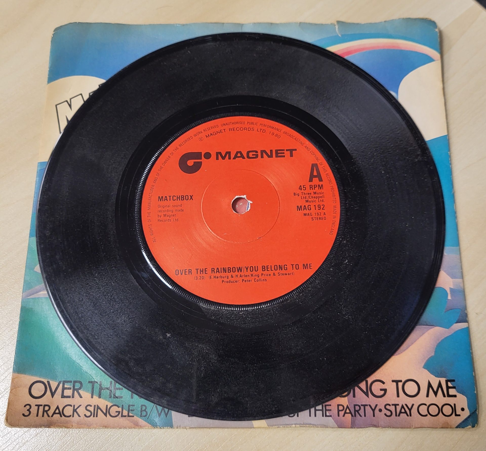 over the rainbow / you belong to me | matchbox