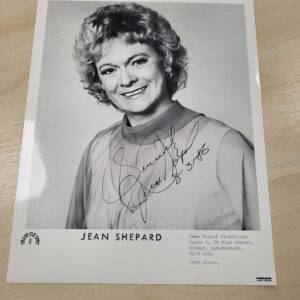 signed photograph | jean shepard