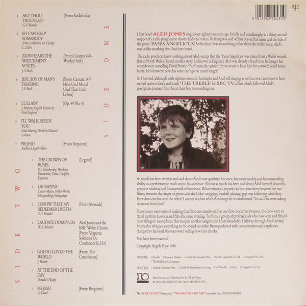 pie jesu | aled jones