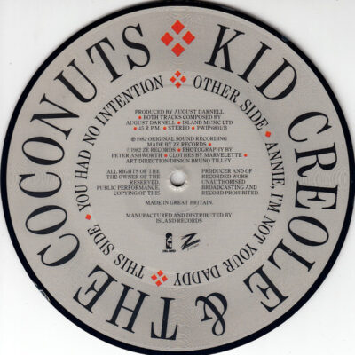 annie, i?m not your daddy | kid creole & the coconuts