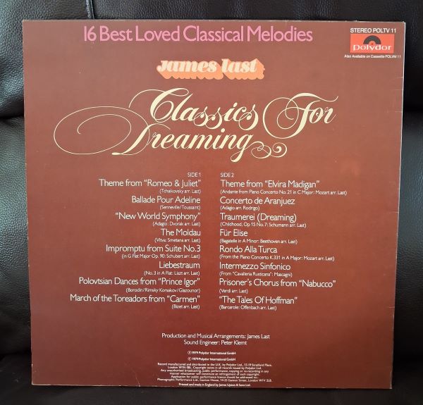 classics for dreaming | james last