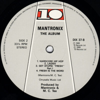 the album | mantronix