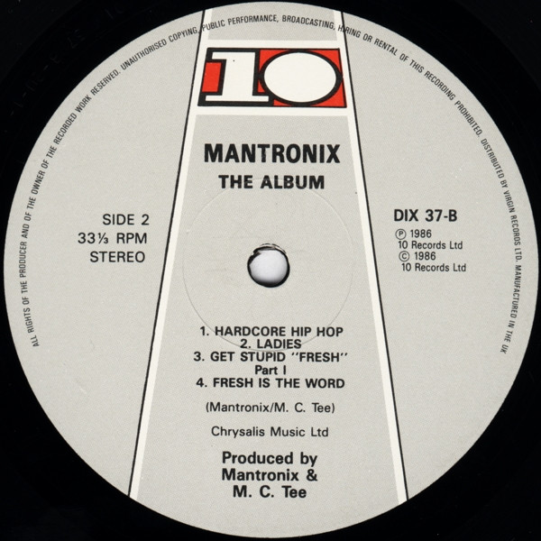 the album | mantronix