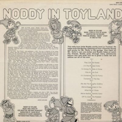 noddy in toyland | enid blyton